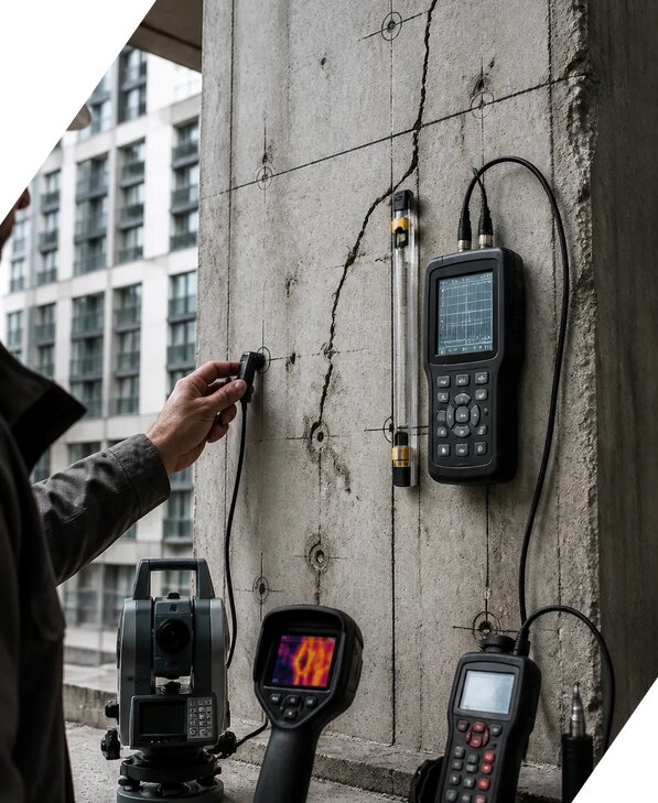 Инструментальное обследование зданий в Дальнегорске от 15456 р. | ЭкспертизаРоссия