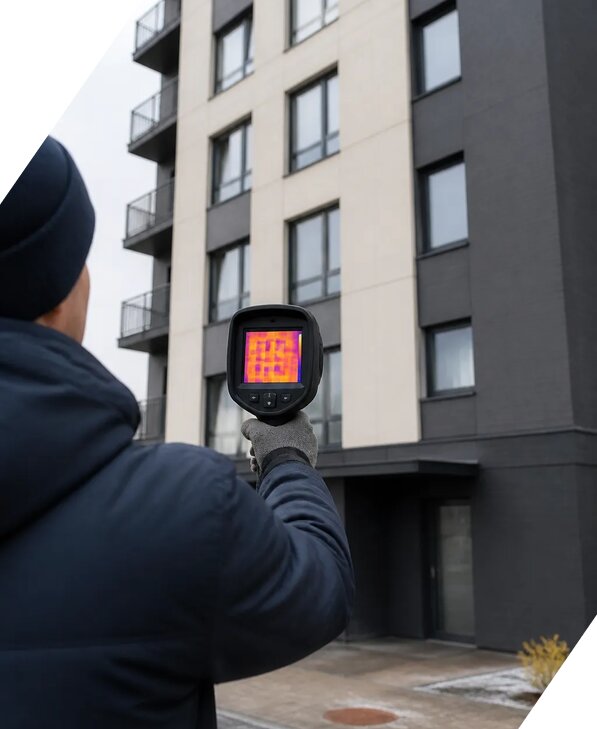 Тепловизионное обследование зданий в Дальнегорске от 5152 р. | ЭкспертизаРоссия